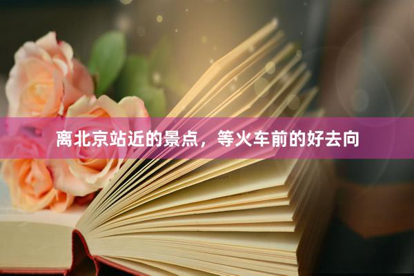 离北京站近的景点，等火车前的好去向